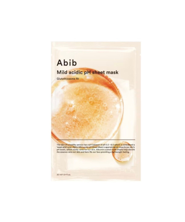 Abib Mild Acidic pH Glutathiosome Fit Sheet Mask