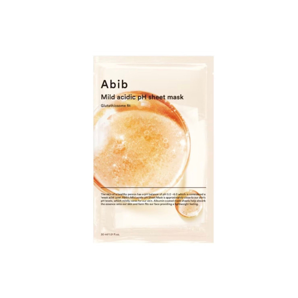 Abib Mild Acidic pH Glutathiosome Fit Sheet Mask
