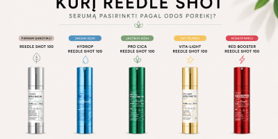 Kurį Reedle Shot serumą pasirinkti pagal odos poreikį